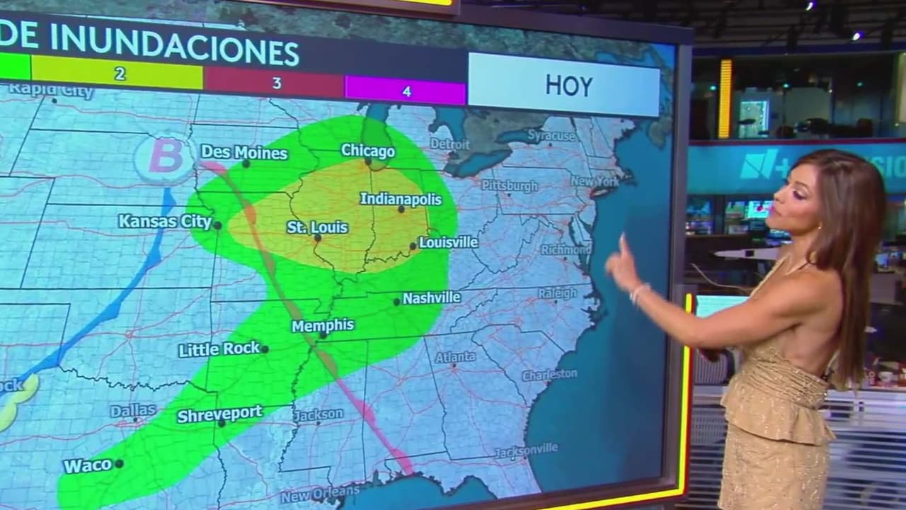 Clima hoy en Estados Unidos, lunes 27 de abril 2026: Tormentas e inundaciones en el centro y medio oeste