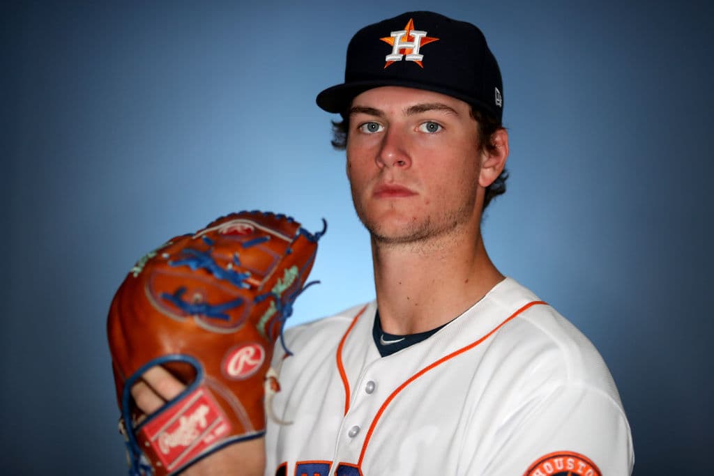 Right-handed pitching: Forrest Whitley, Houston Astros.