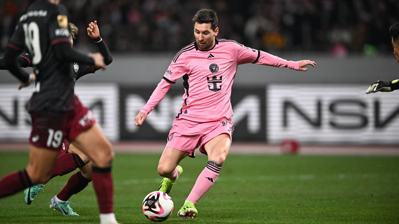 Messi e Inter Miami quedan a deber los goles frente a Vissel Kobe