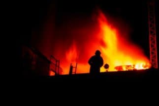 Se incendia edificio de apartamentos  la mañana de este miércoles en West Woodlawn