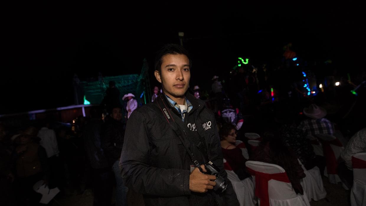 Roberto Martínez, 24, was resoibible for spreading word of Rubi's party.