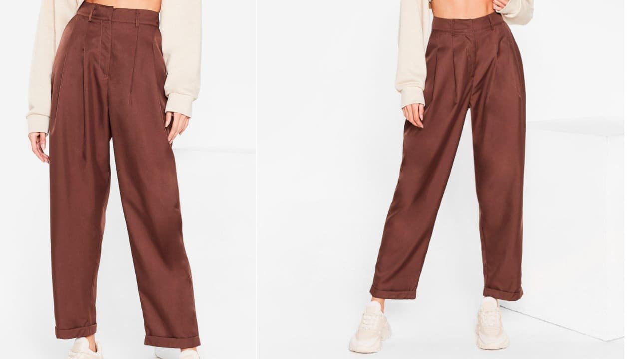 <b>6. Cintura Alta </b>
<br>
<a href="https://www.nastygal.com/the-stakes-are-high-waisted-tapered-pants/AGG60852.html?color=186" target="_blank">Pantalón de cintura alta</a> de NastyGal. Precio: $28.35
<br>
<br>La cintura es la parte más estrecha de tu cuerpo, por lo tanto es importante marcarla. Usa las faldas y pantalones a la cintura o incluso debajo de las costillas para lograr que tus piernas se vean más largas. De preferencia, usa un cinturón para resaltar esa parte.
<br>