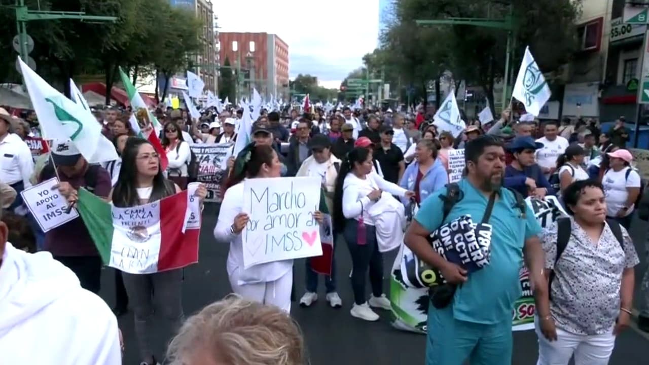 Trabajadores del sector salud en México anuncian mega marcha nacional: ¿Cuándo será y qué es lo que piden?