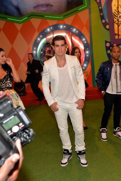 El blanco sin duda fue uno de los colores predominantes de la noche.