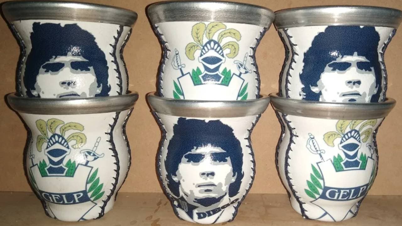 ¡Imperdible! El recipiente de Diego Armando Maradona.