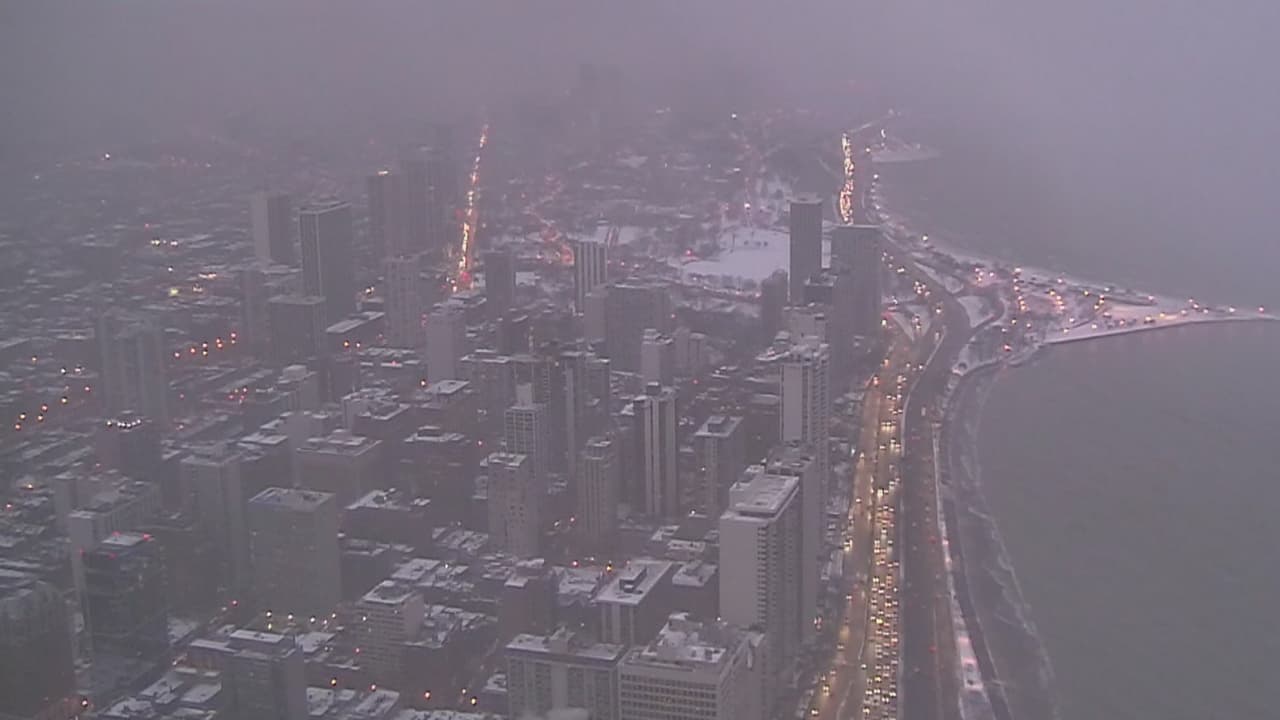 Chicago tendrá un viernes frío con la posibilidad de más nieve en el área