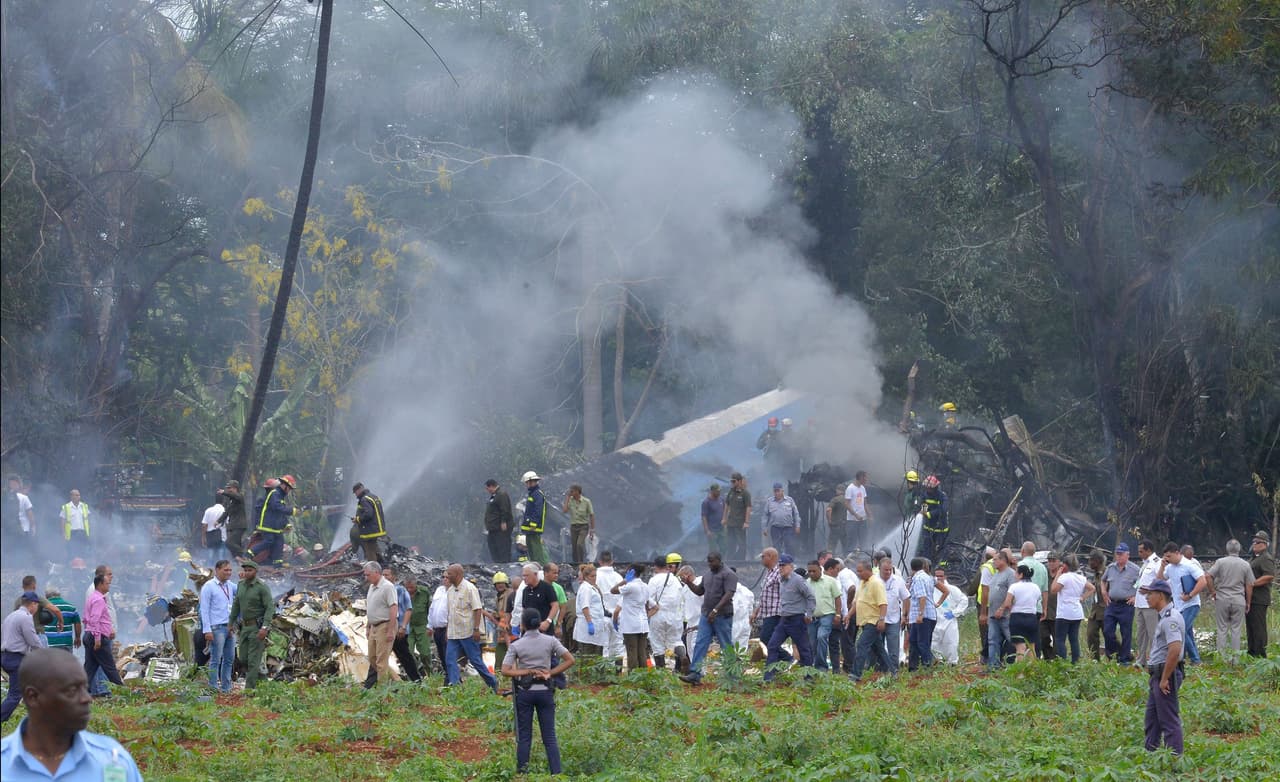La embajada de México en Cuba publicó en Twitter que activó protocolos de emergencia tras el accidente aéreo.