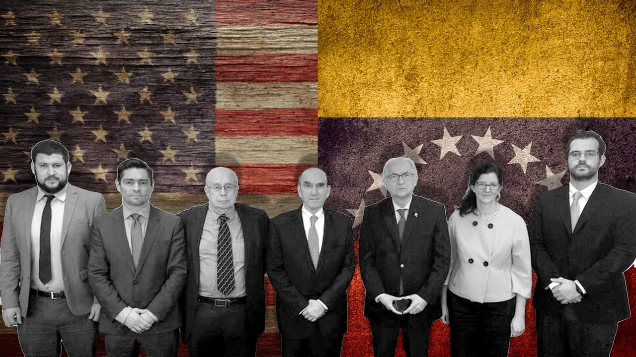 La foto "oficial" que revela lo que hay detrás de la nueva relación de EEUU con el gobierno interino de Venezuela