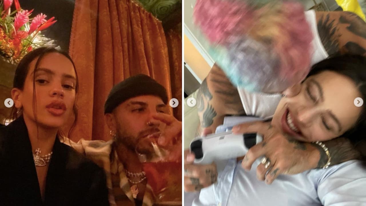 Rosalía y Rauw Alejandro