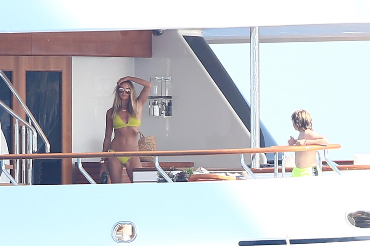 Se la veía muy relajada.