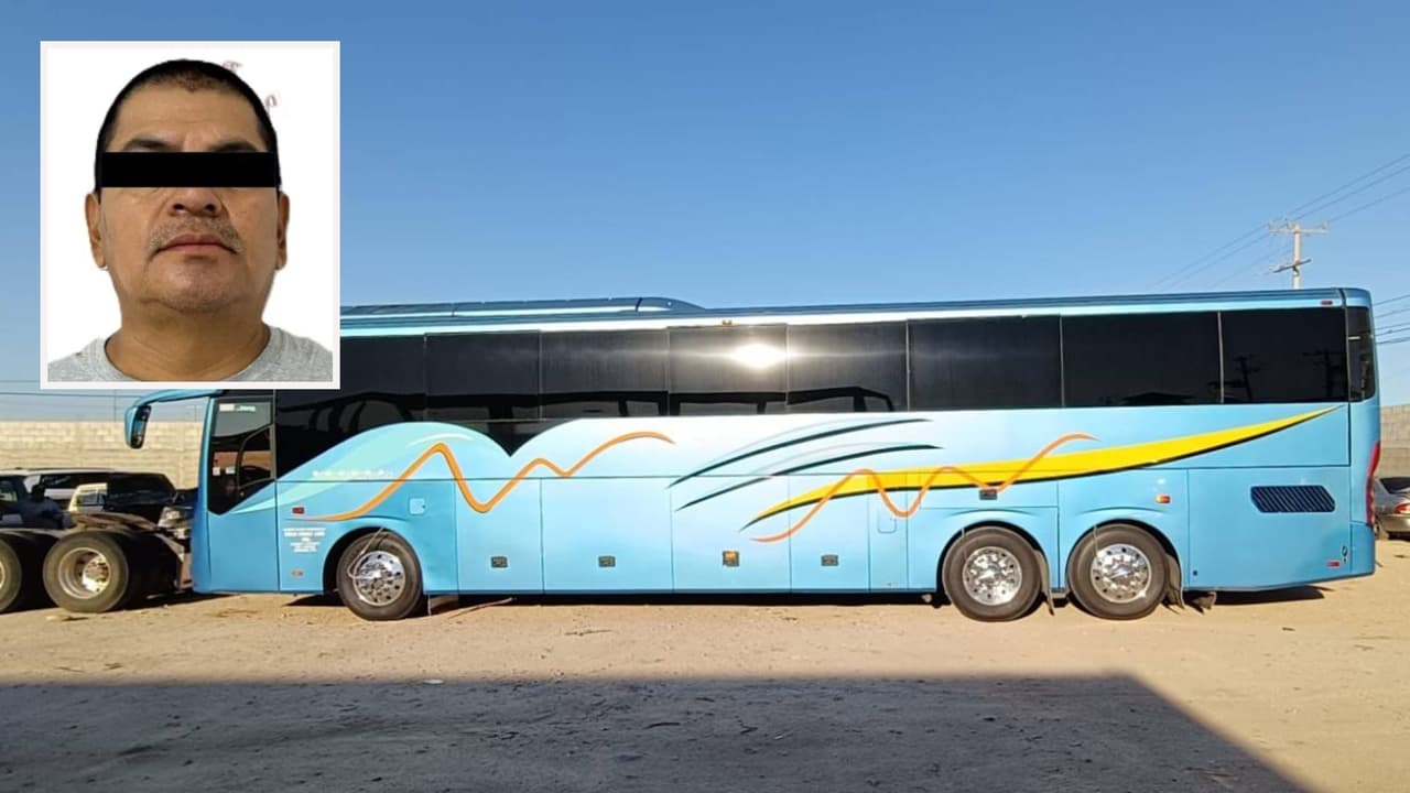 Viajaba en un camión de pasajeros con un cañón y un arsenal: Detienen a un hombre en Sonora