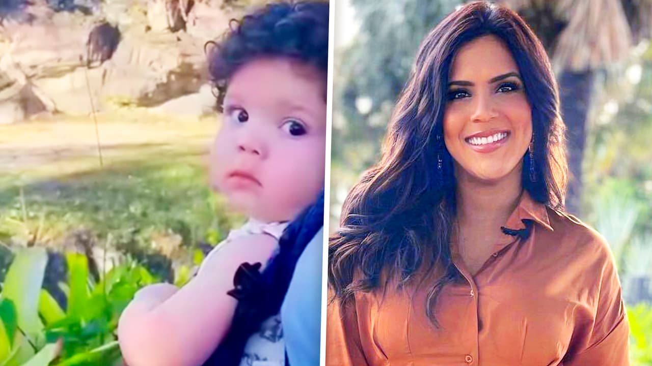 La primera vez de Gennaro en el zoológico no fue lo que Francisca esperaba: "Miren la cara de enojado"