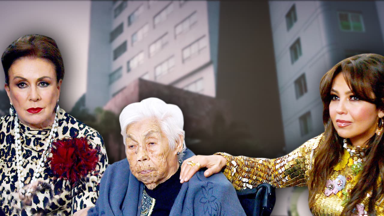 Vecinos aseguran que hubo fiestas clandestinas en el asilo donde está la abuela de Thalía