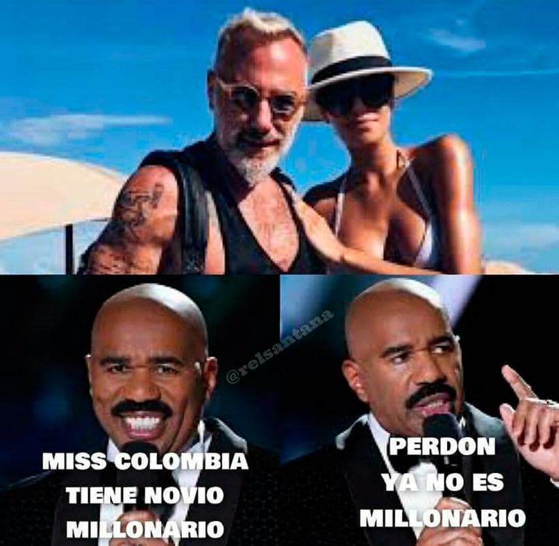 Y hasta le recuerdan a la colombiana ese terrible momento de confusión con Steve Harvey.