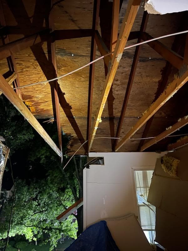 Algunas personas debieron ser desplazadas, pero no hubo pérdidas materiales que lamentar.