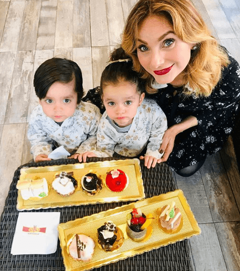 Elizabeth ha expresado en más de una ocasión lo feliz que la hace ser madre.