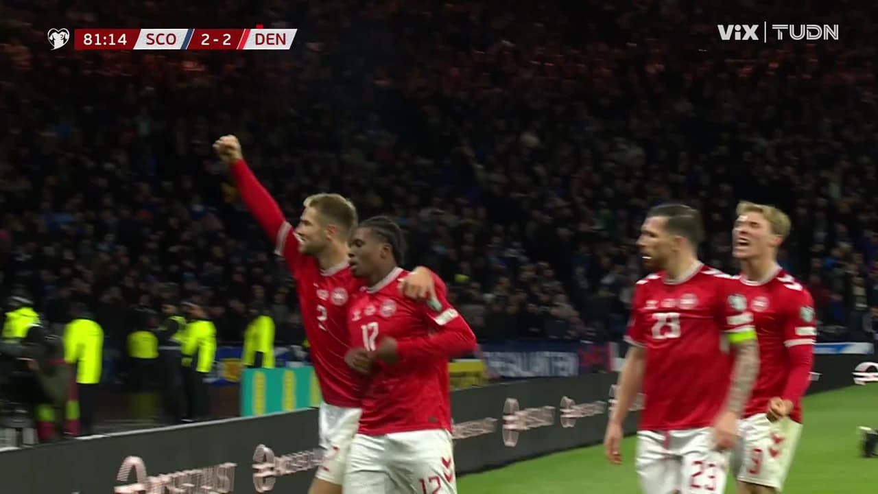 ¡Qué locura! Patrick Dorgu empata por Dinamarca y apunta al Mundial 2026