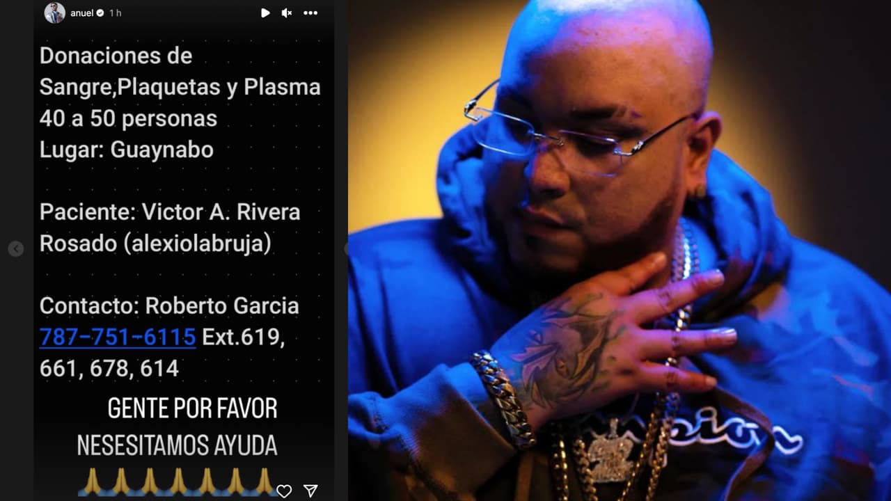 Este es el llamado de ayuda que Anuel hizo para su colega Alexio 'La Bruja', quien en 2017 fue diagnosticado con cáncer de mama.