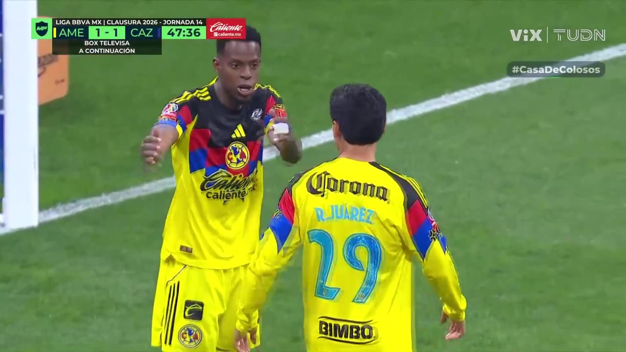 ¡Cruz Azul inicia el segundo tiempo casi metiendo un golazo vs. América!
