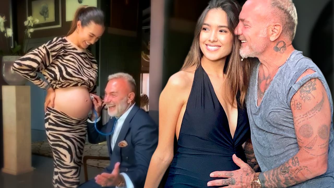 El 13 de julio informaron que
<b> <a href="https://www.univision.com/famosos/gianluca-vacchi-y-sharon-fonseca-tendran-una-nina-desde-un-helicoptero-vieron-caer-la-noticia" target="_blank">tendrían una niña. </a></b>
<br>