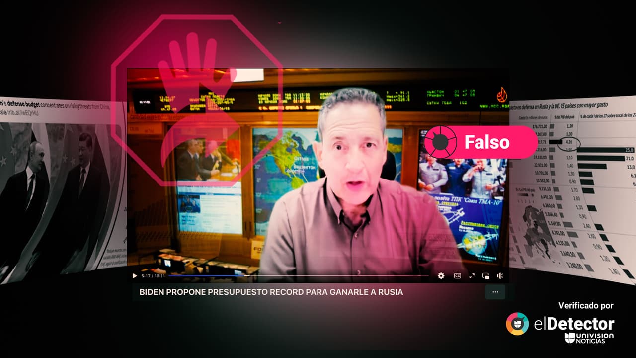 Biden NO propuso un presupuesto de 6.8 billones de dólares “solamente” para defensa y "ganarle a Rusia"
