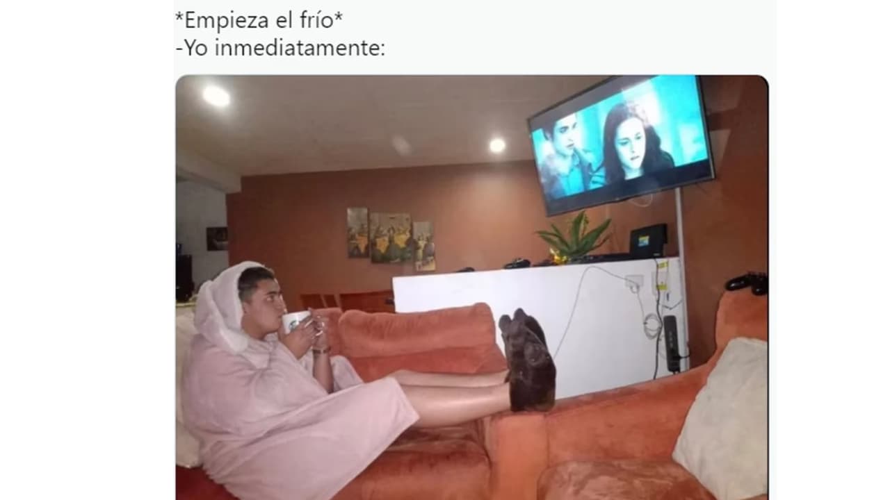 La delicia de tomar algo caliente y sentarse a disfrutar.