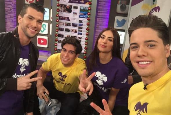 Daniel Arenas, Maite Perroni, Prince Royce y más compartieron fotos personales de su experiencia en el escenario y tras bambalinas de Teletón USA 2014