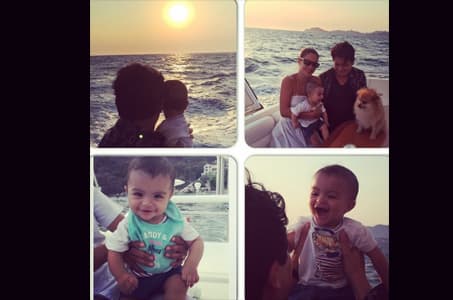 La cantante y actriz no hace caso a los chismes y prefiere gozar a su familia.