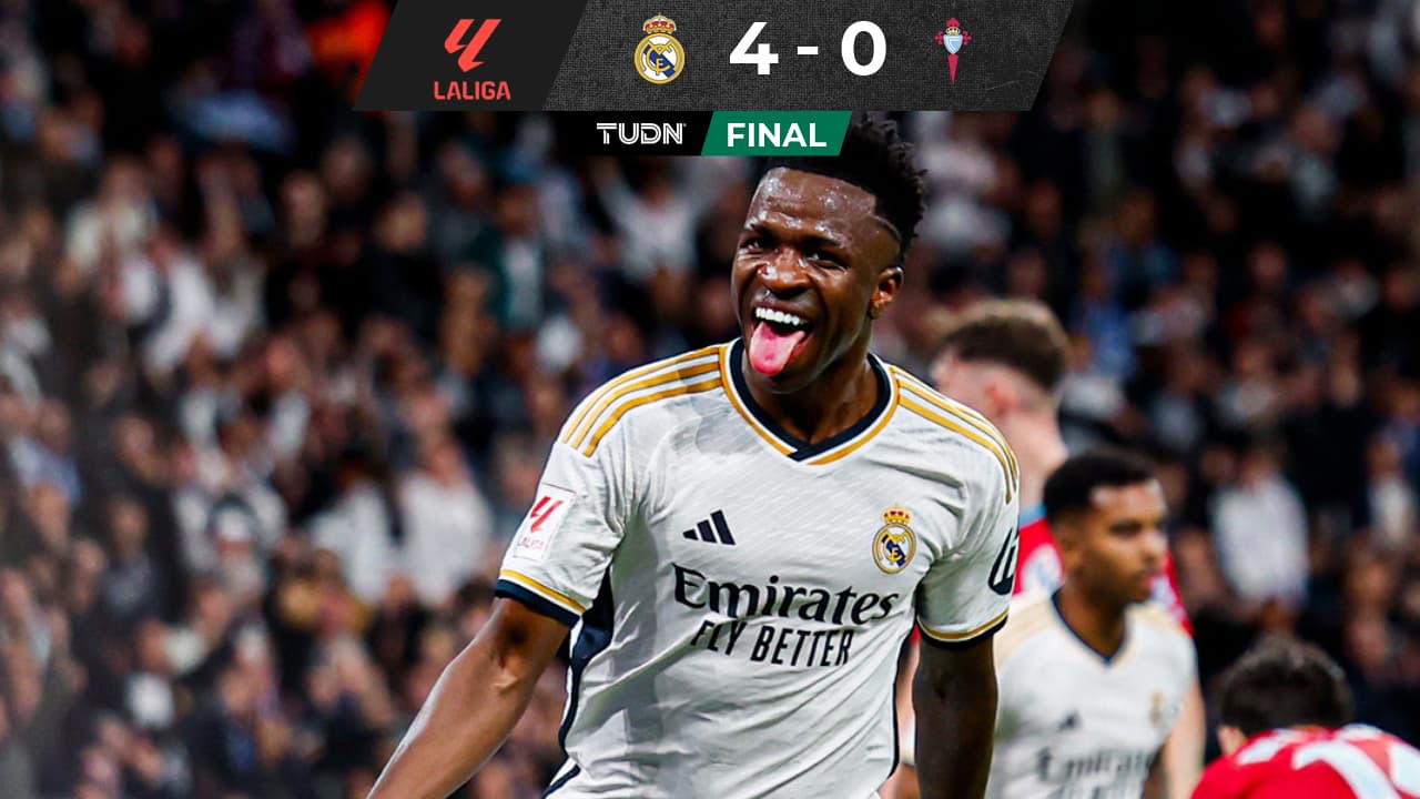 Autogoles firman goleada del Real Madrid ante Celta