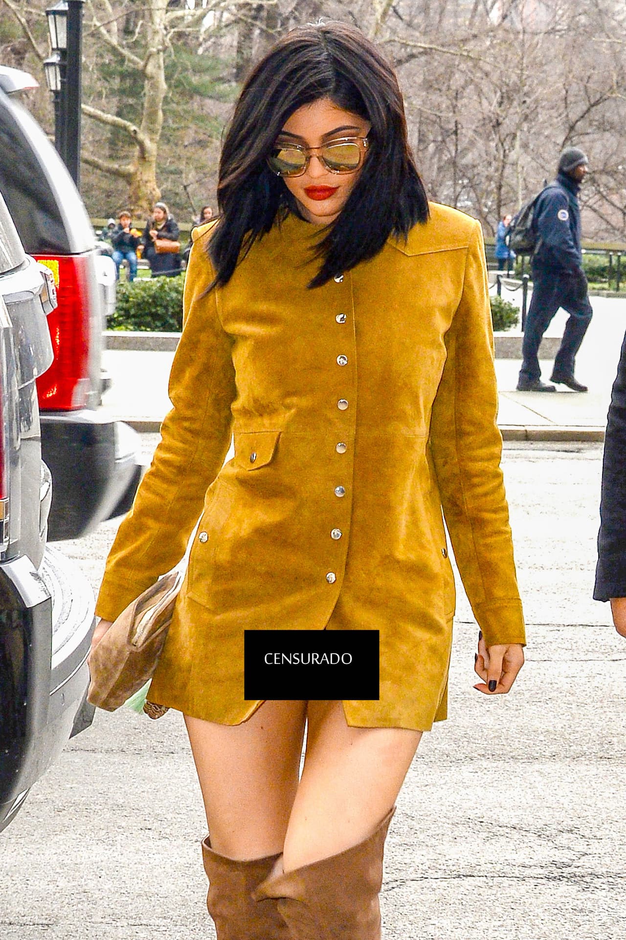 ¡Y dejó todo a la vista!