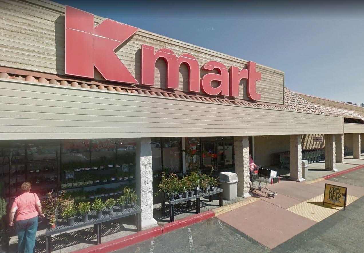 Scotts Valley Kmart: 270 Mt Hermon Road.