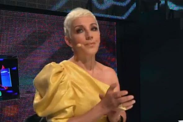 Ana Torroja alabó la interpretación y fue otra de las que no dejó de aplaudir.