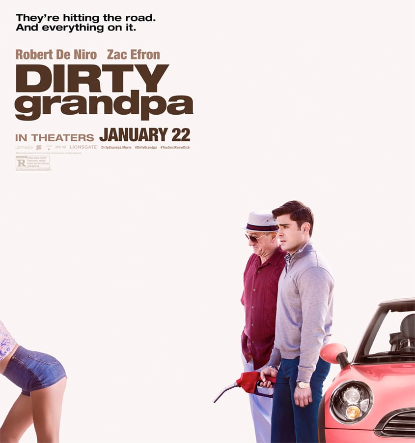 'Dirty Grandpa' estrenando el 2016