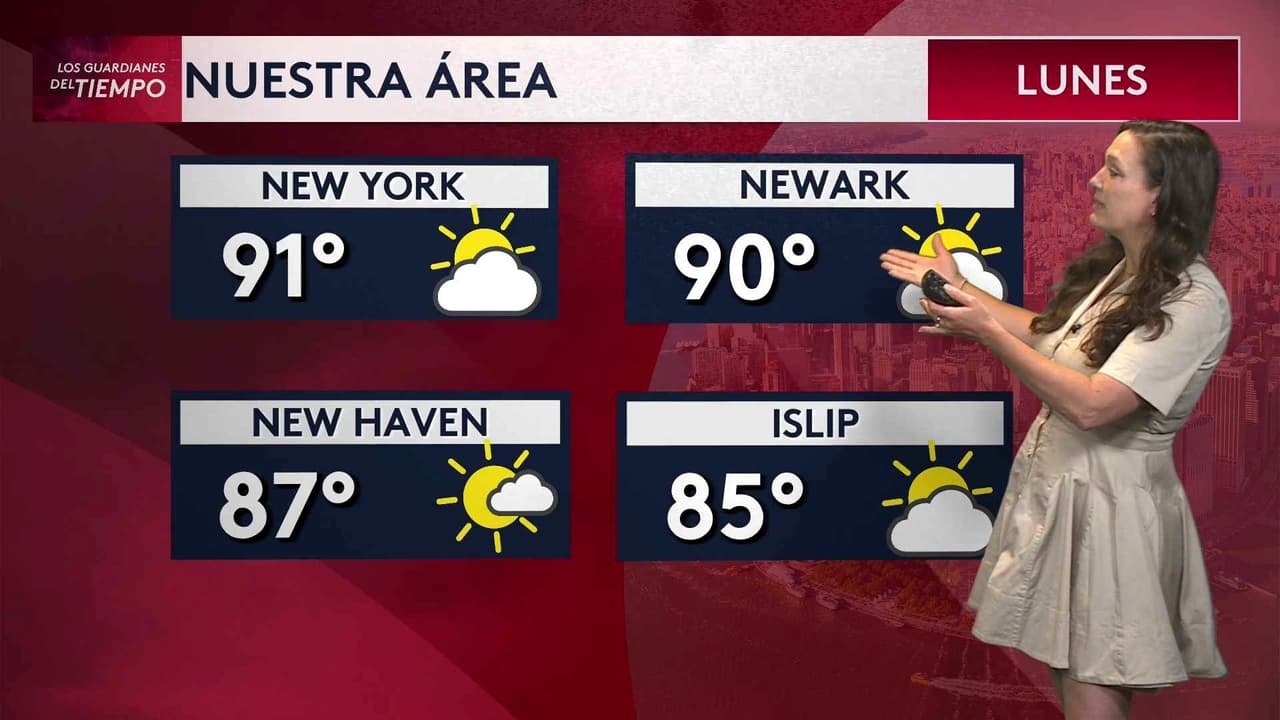 Pronóstico del tiempo hoy en Nueva York: Advertencia por calor; el termómetro alcanzará 91 °F