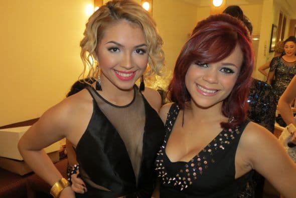 Ana Cristina con Paloma Carrasco.