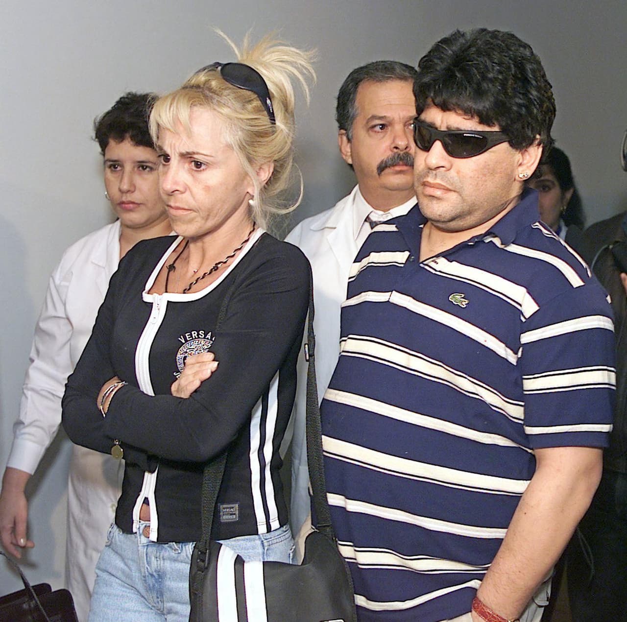 Maradona pone demanda contra su ex esposa Claudia Villafañe
