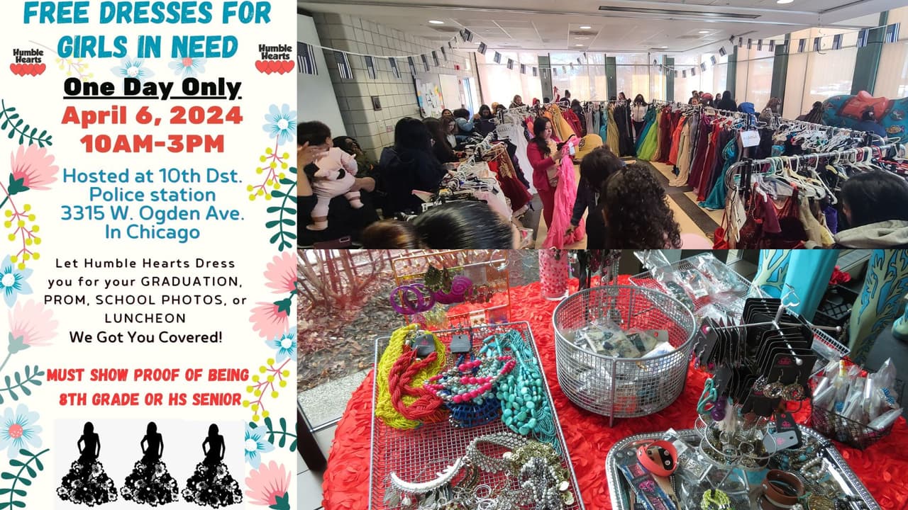 Repartirán gratis vestidos de graduación para estudiantes de Chicago y suburbios