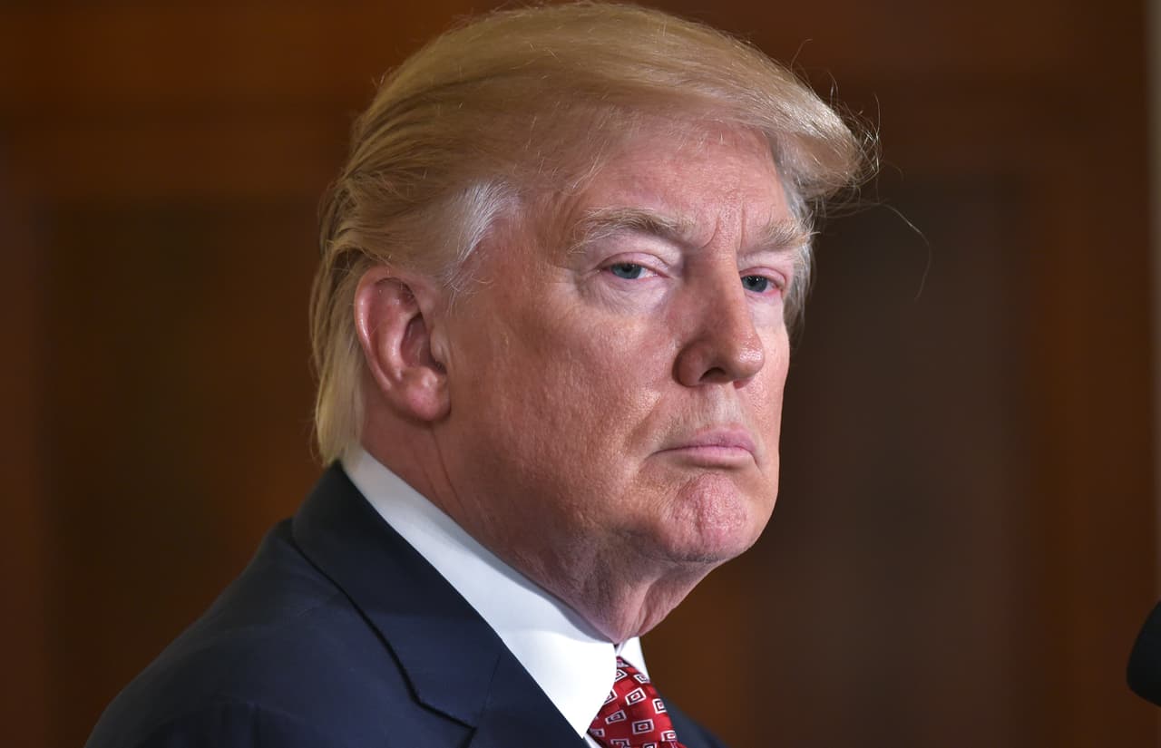 Donald Trump en Washington DC, el 10 de febrero de 2017.