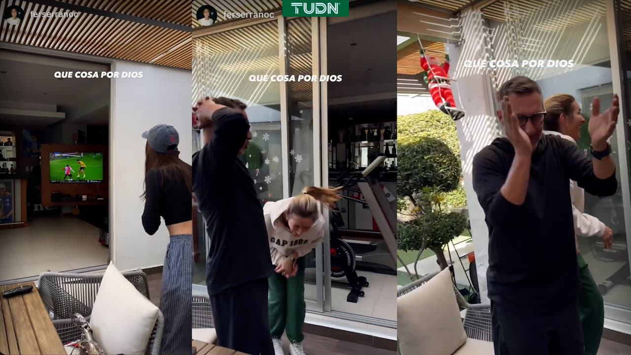 ¡La viral reacción de Chaco tras golazo de Santi Giménez!