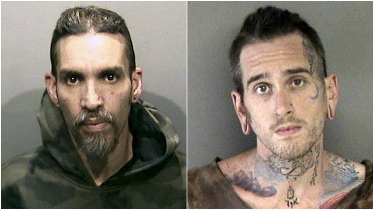 Derick Almena (izq) volvera a ser enjuiciado, mientras que Max Harris (der) fue exonerado de todos los cargos.