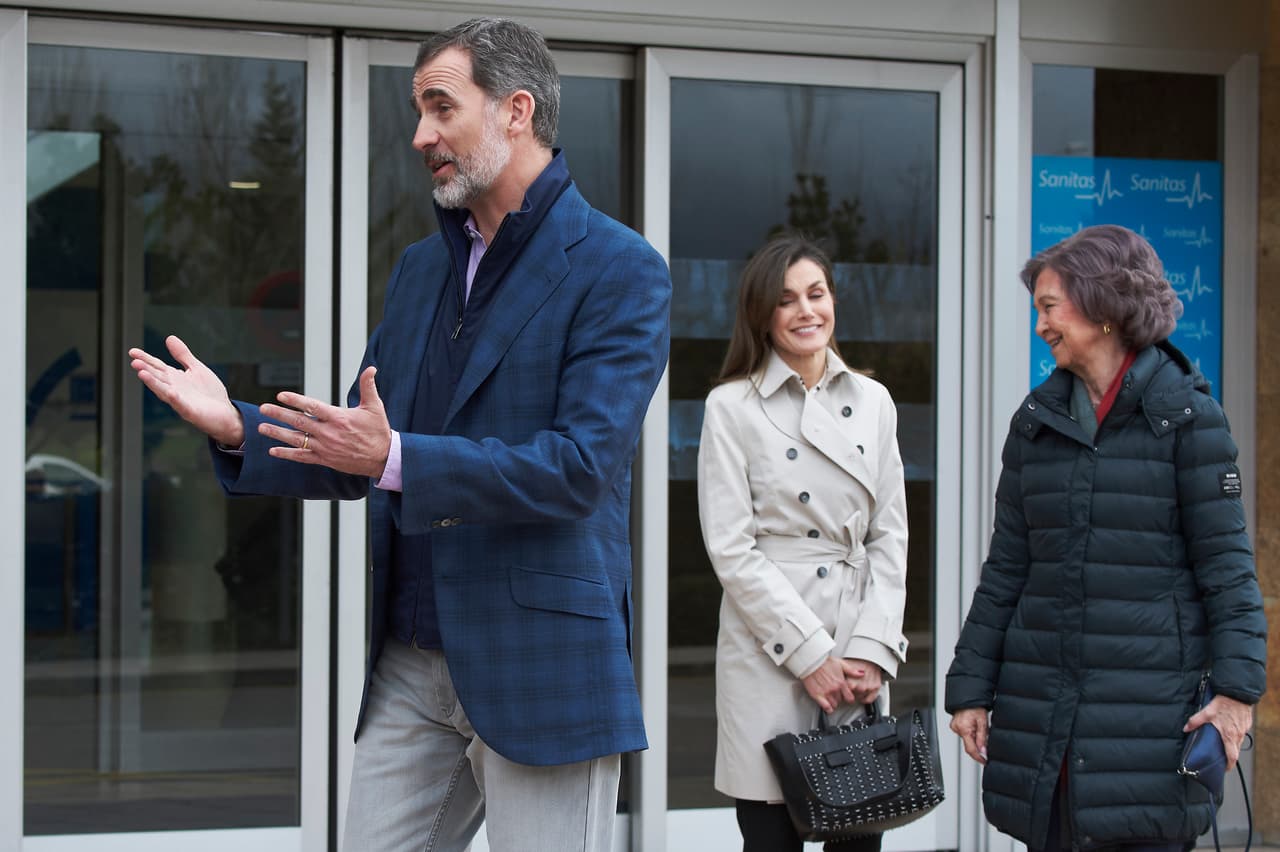 Ambas reinas prodigaron sonrisas, después del revuelo mediático generado en su última aparición pública juntas.