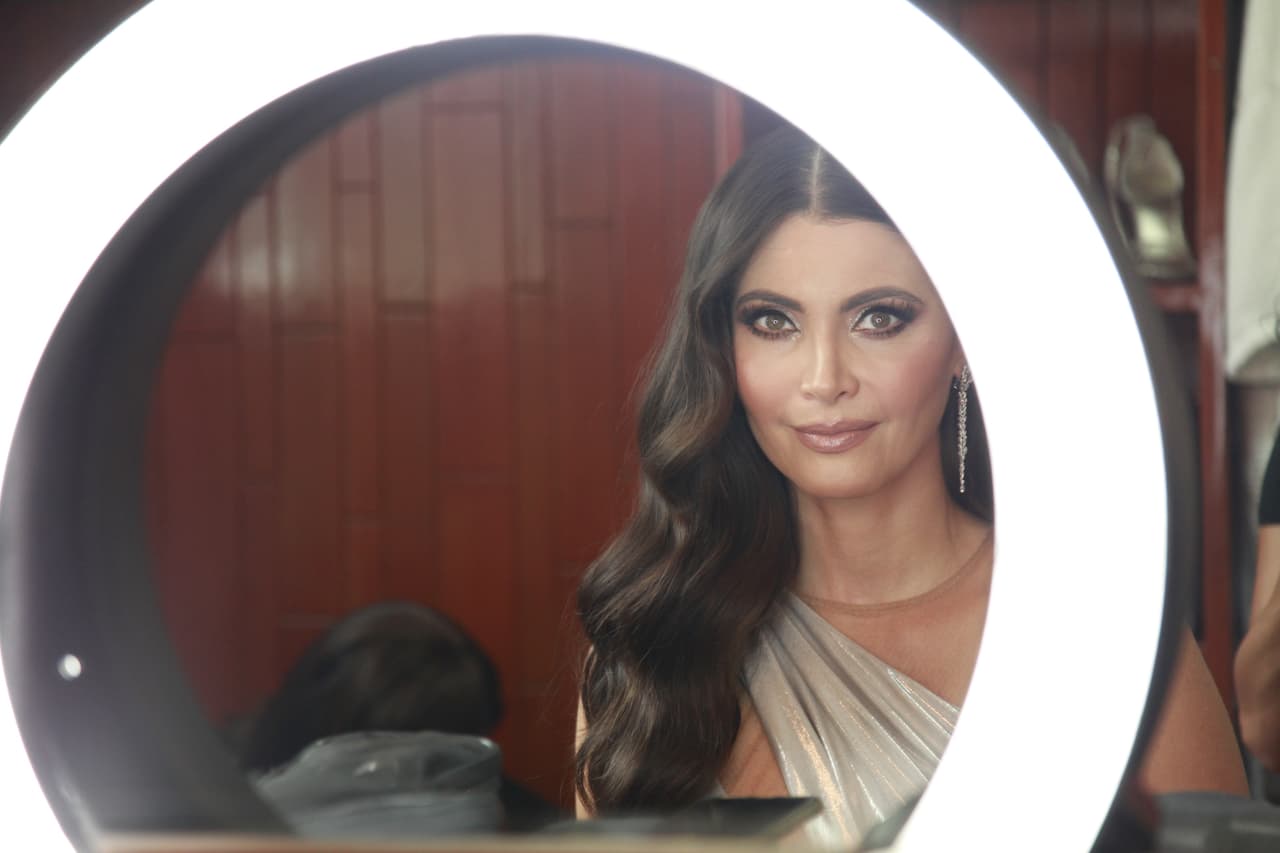 Como cada semana, Chiquinquirá Delgado se preparó para lucir espectacular en la gala de Mira Quién Baila.