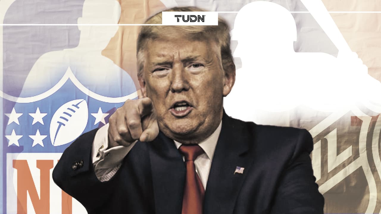 Donald Trump espera que los deportes se reanuden en agosto y septiembre

