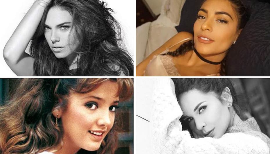 Conoce a las actrices más hermosas de los melodramas que no le deben su lindura al cirujano plástico.