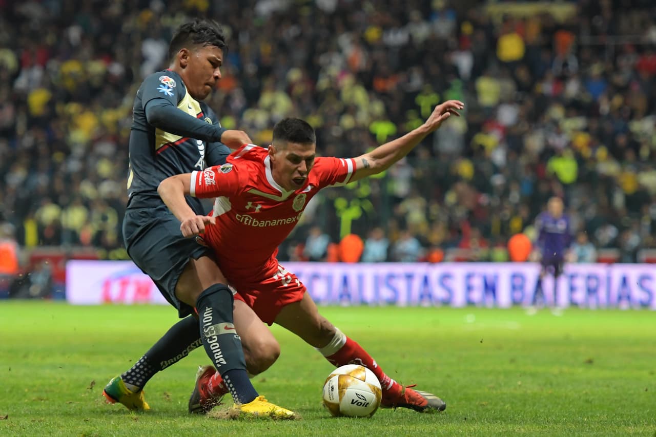 Cuartos de Final (ida): Toluca 2-2 América, 29 de noviembre.