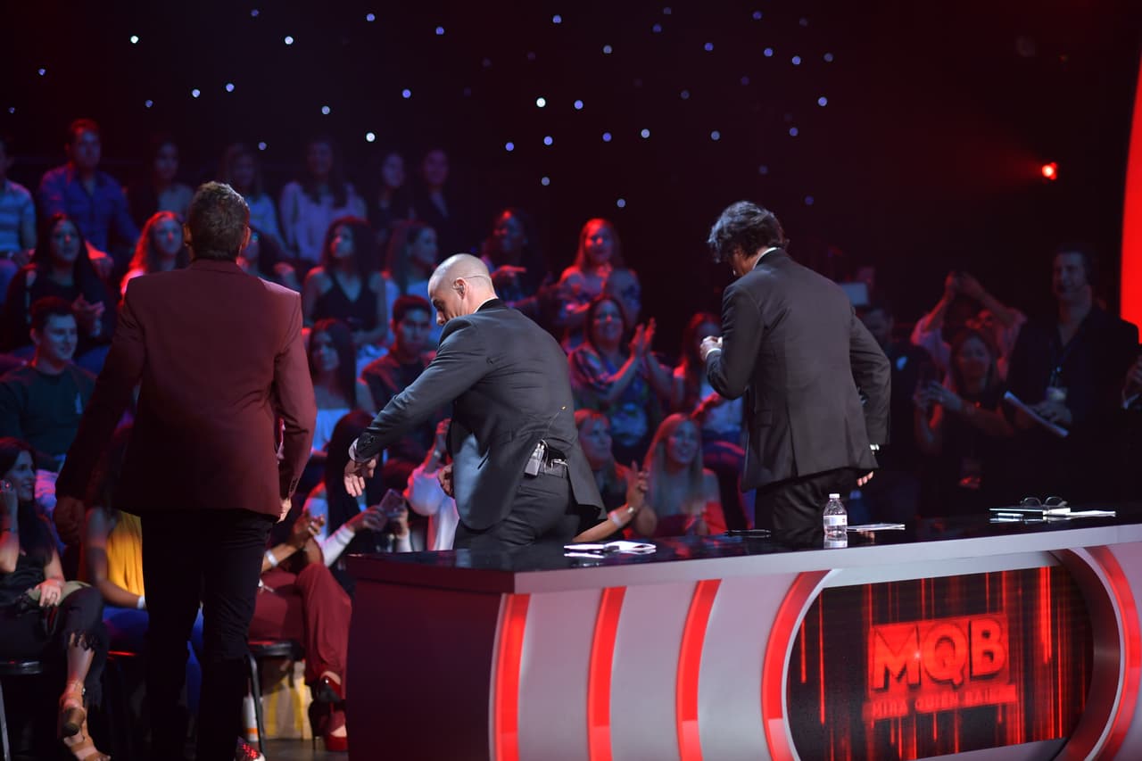 Ninguno de los dos mostró una actitud extraña, sino que se dejaron llevar por la música.