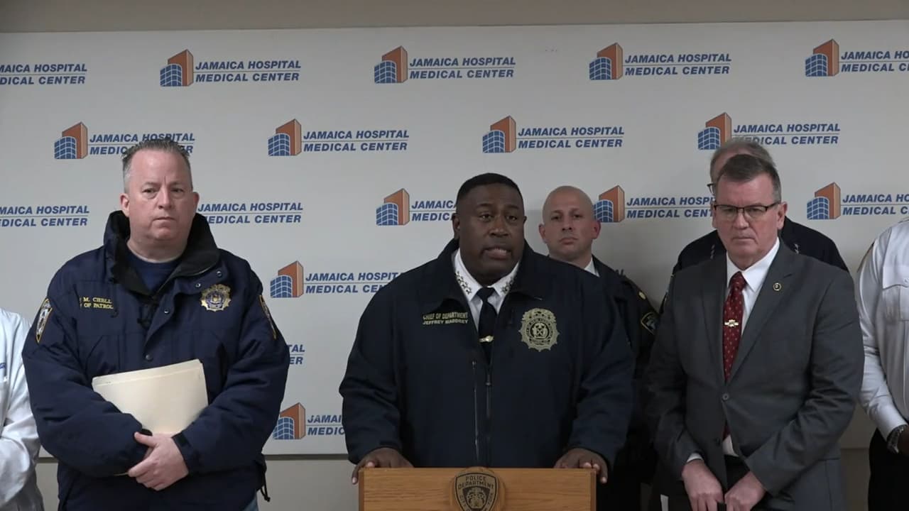 "Una mujer joven llamó al 911 y dijo: 
<b>Mi primo está matando a mi familia</b>", detalló Jeffrey Maddrey, Jefe del Departamento de Policía de Nueva York, en una rueda de prensa.
<br>