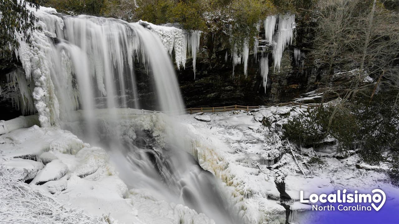 Estas cascadas en Carolina del Norte son ideales para una aventura antes de que termine el invierno 2023