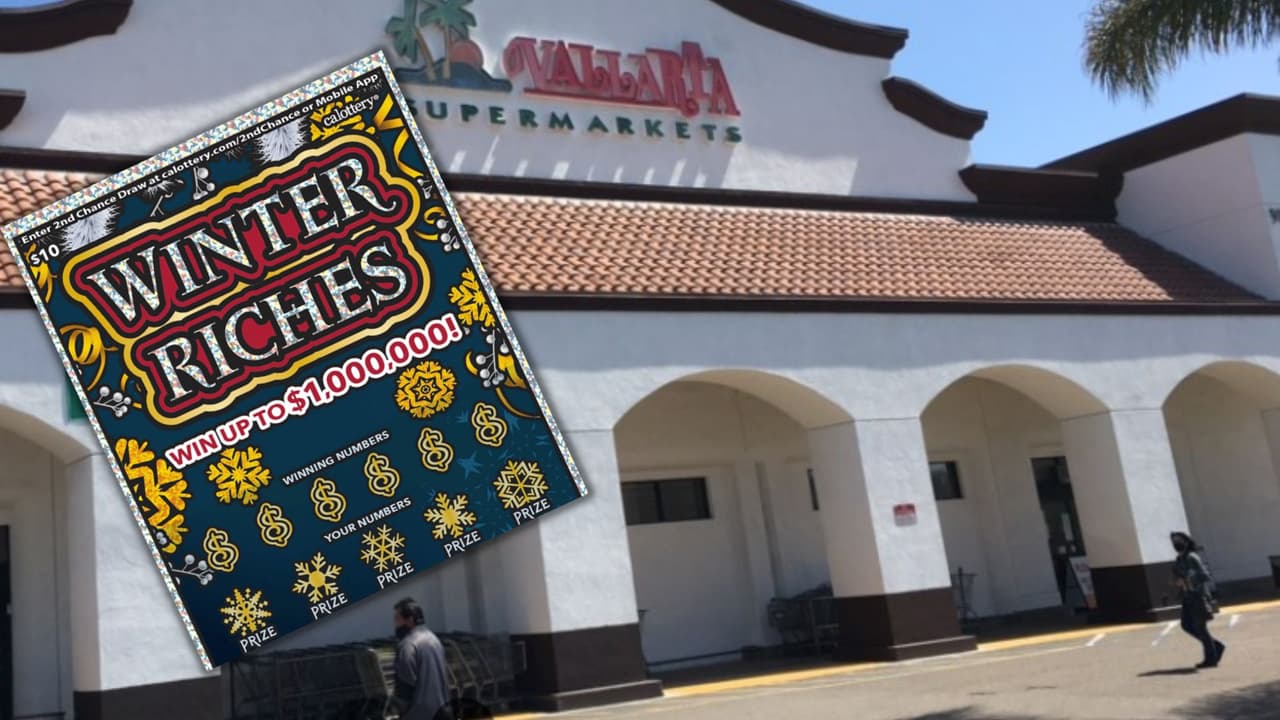  Hispano va de compras al Supermercado Vallarta y gana $1 millón con raspadito de la lotería en California