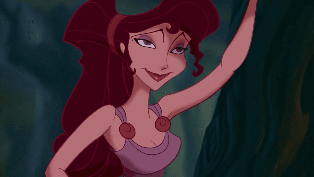 <b>Elizabeth Gillies como Megara</b>
<br>Megara se presenta como un chica en apuros y después se descubre que trabaja para Hades, el antagonista que busca acabar con Hércules.